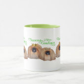 Pekingese Kerstmis Mok (Midden)