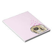 Pekingese Love (show cut) Notitieblok (Schuin)