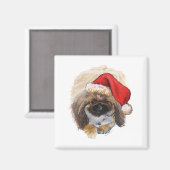 Pekingese magneet (Voorkant / Achterkant)