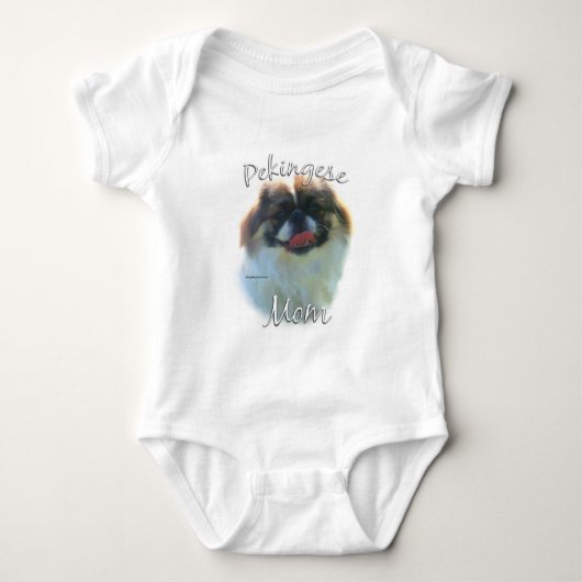 Pekingese mama 2 romper (Voorkant)