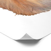 Pekingese Merry Kerstmis Poster (Hoek)