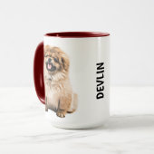 Pekingese Mug personnalisé (Devant gauche)