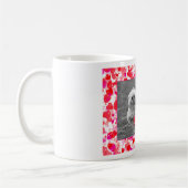 Pekingese Puppies wensen een fijne Valentijnsdag Koffiemok (Links)