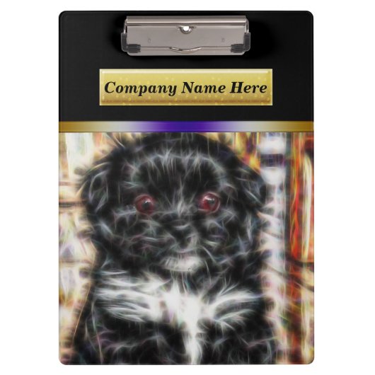 Pekingese Puppy Klembord (Voorkant)