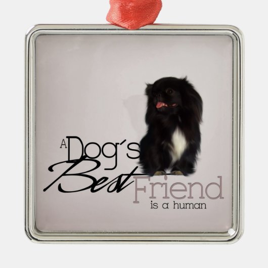 Pekingese Puppy Ornament (Voorkant)