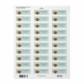 Pekingese Return Address Labels (Full Sheet)