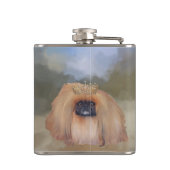 Pekingese Royal Heupfles (Achterkant)