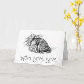 Pekingese Wenskaart Kaart (Gele Bloem)