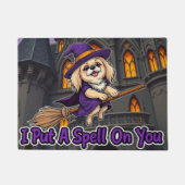 Pekingese Witch I Put a Spell On You Deurmat (Voorkant)