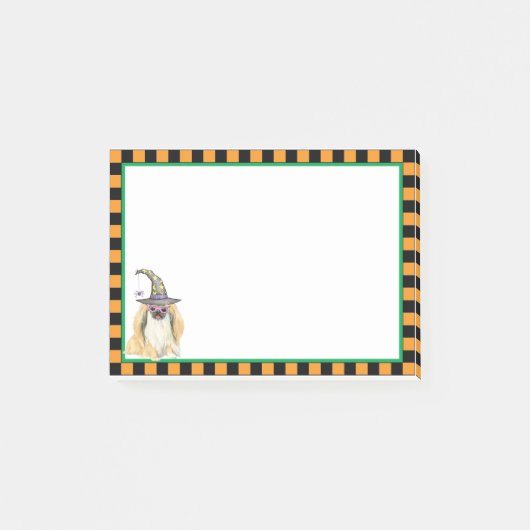 Pekingese Witch Post-it Notes (Voorkant)
