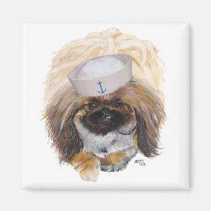 Pekingese Zeelieden Magneet