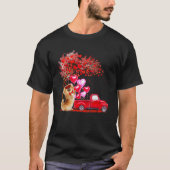 Pekingese zonnebril Hearts Tree Pickup Truck Cou T-shirt (Voorkant)