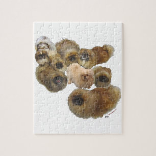 Pekingezen Groep Legpuzzel