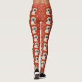 Pékinois Leggings de Design (Dos)