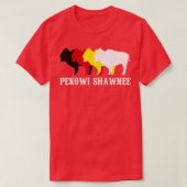 Pekowi Shawnee Indianen T-shirt (Design voorkant)