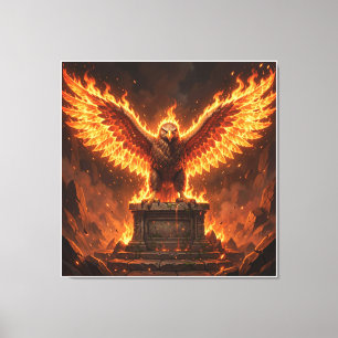 Pelasgisch Altaar van de Vlammende Adelaar III Canvas Afdruk