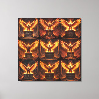 Pelasgisch Altaar van de Vlammende Adelaar IX Canvas Afdruk