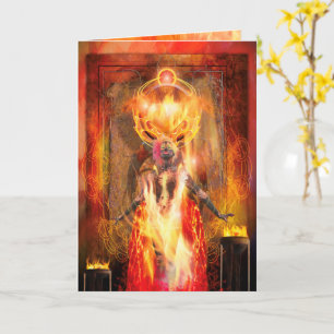 PELE Fire Goddess-kaart Kaart