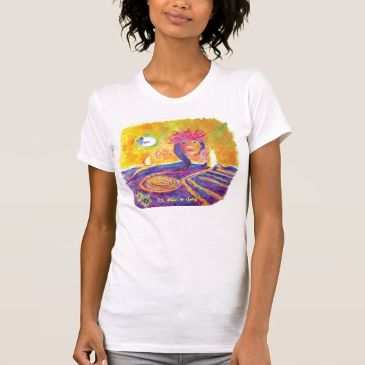 Pele, goddes van verandering t-shirt (Voorkant)