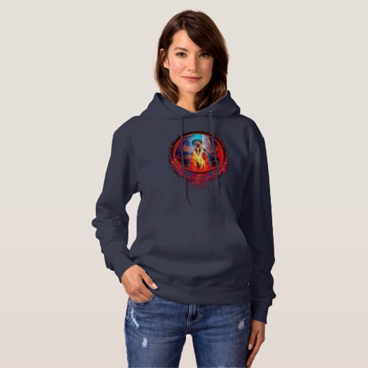 PELE Goddess of Fire Hoodie (Voorkant volledig)