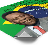 Pele Quote Poster (Hoek)