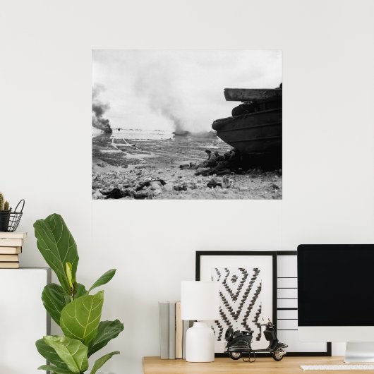 Pelelieu Landing Poster (Thuiskantoor)