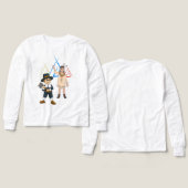 pèlerin et indien (Motif Recto et Verso)