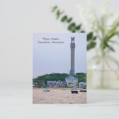 Pèlerin Monument Provincetown MA Carte postale (Debout devant)