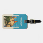 Peles Castle Roemenië Bagagelabel (Voorkant horizontaal)