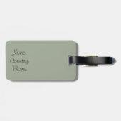 Peles Castle, Roemenië Bagagelabel (Achterkant horizontaal)