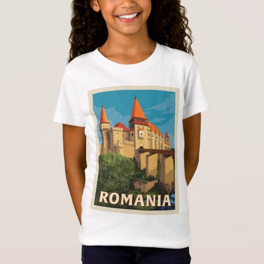 Peles Castle Roemenië T-shirt (Voorkant)