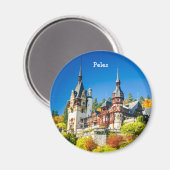 Peles castle Sinaia Magneet (Voorkant / Achterkant)