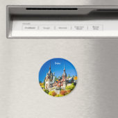 Peles castle Sinaia Magneet (Insitu (Vaatwasser))