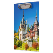 Peles kasteel vanuit Sinaia Klembord (Links)