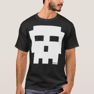 Pelgrim 8bit schedel t-shirt