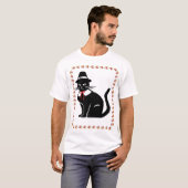 Pelgrim Kat Oversized T-Shirt (Voorkant volledig)