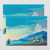 Pelgrim van de Stralende Stad door Nicholas Roeric Kaart (Voorkant / Achterkant)