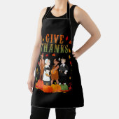 Pelgrims en inheemse Amerikaanse Indische Thanksgi Schort (Insitu)