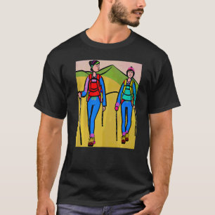 Pelgrimsroute van Santiago de Compostela T-shirt