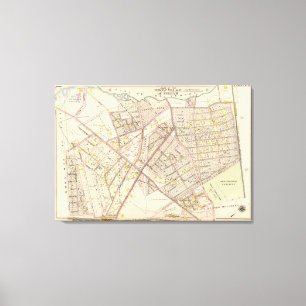 Pelham City, New York Canvas Afdruk