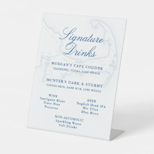 Pelham House Resort Trouw Signature Dranken Bord Reclamebord Met Voetstuk