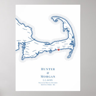 Pelham House Resort Trouwgastenboek Poster