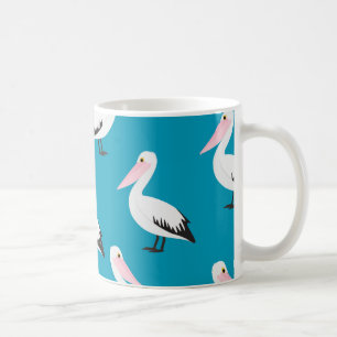 Pelicaans patroon koffiemok