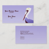 Pelicaans Visitekaartje (Voorkant / Achterkant)