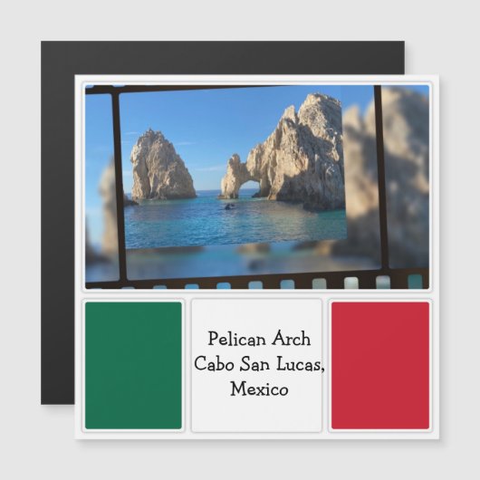 Pelican Arch, Cabo San Lucas Magnet (Voorkant / Achterkant)