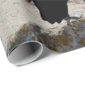 Pélican Avec "Look", Papier Cadeau (Coin rond)