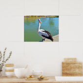 Pelican Back Chat, Wall Poster (Keuken)