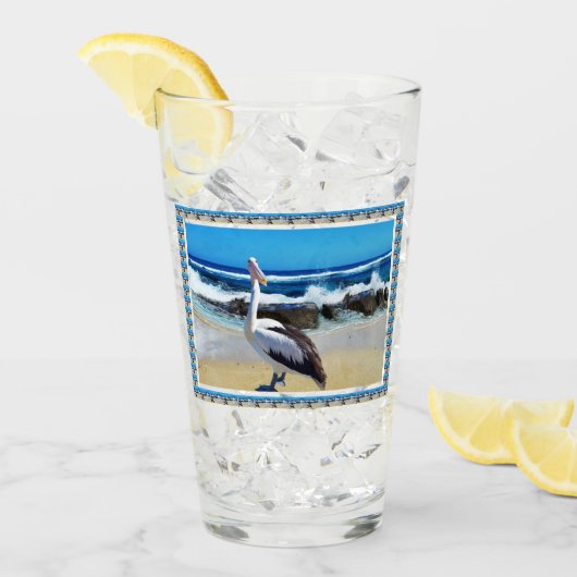 Pelican Beach Splash Glas (Voorkant ijs)