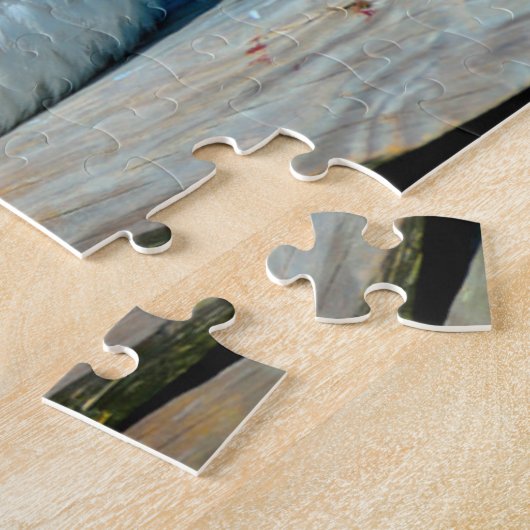 Pelican Bird Florida. kerstcadeautjes Legpuzzel (Zijkant)