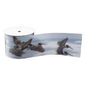 Pelican Birds Beach Wildlife Grosgrain Ribbon Lint (Spoel)
